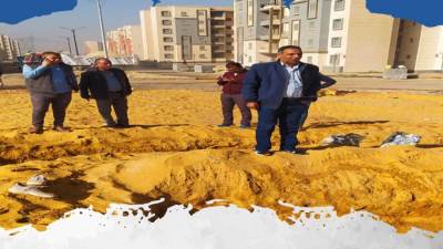 عمار مندور يتابع ما تم إنجازه في مشروع الإسكان الأخضر بحدائق العاصمة