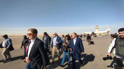 وفد أعضاء مجلس الأمن يزور العريش ورفح