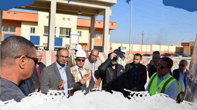 نائب وزير الاسكان يتفقد مشروعات «حياة كريمة» بمحافظة الجيزة
