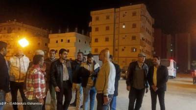 المهندس احمد جبر  يقوم بجولة ليلة مفاجئة على أحياء النوبارية