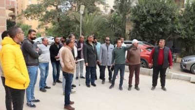 "النجار" يتفقد القطاعين الجنوبي والشمالي.. ويستمع لمطالب السكان