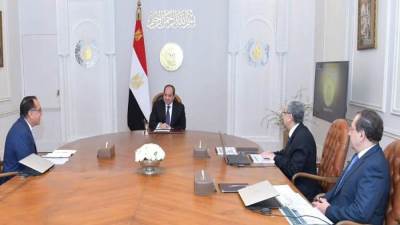 «السيسي» يوجه الحكومة ببدء تنفيذ مشروعات الهيدروجين الأخضر