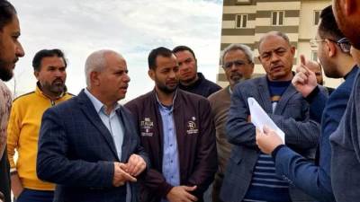 مسئولو الإسكان يتفقدون وحدات المبادرة الرئاسية«سكن لكل المصريين» بمنطقة النرجس بـ15 مايو