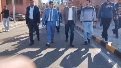 نائب رئيس هيئة المجتمعات العمرانية يتفقد مدينة النوبارية الجديدة