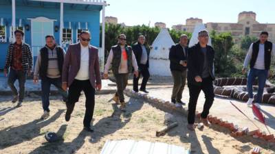 "النجار" يقوم بجولة ميدانية بمدينة ٦ أكتوبر لمتابعة تنفيذ المشروعات