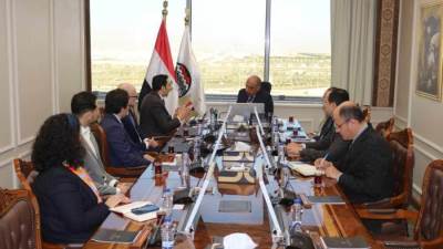 «قطاع الأعمال» تبحث إنشاء محطة شمسية لتشغيل مجمع ألومنيوم نجع حمادي