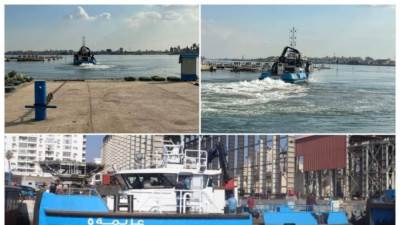 «التمساح  لبناء السفن» تسلم القاطرة عزيمة 5 لـ «هيئة قناة السويس»