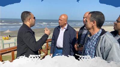 «عمران وخلف الله» يتابعان المشروعات الجارى تنفيذها بمدينة دمياط الجديدة