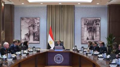 رئيس الوزراء يناقش مع وفد البنك الدولى دعم حوكمة إدارة شركات الدولة