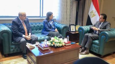 وزير الصحة يستقبل المدير الإقليمي لمنظمة الصحة العالمية بالشرق الأوسط