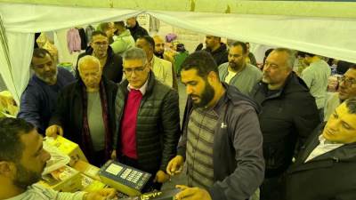 "النجار" يفتتح معرض "أهلا رمضان" بمدينة ٦ أكتوبر