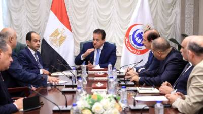 وزير الصحة يعقد اجتماعا لمتابعة مستجدات إعداد الإحصائيات والخرائط الصحية للأمراض