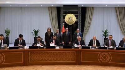 مدبولي يشهد توقيع 7 اتفاقيات لتنفيذ مشروعات بمجالي الهيدروجين الأخضر والطاقة المتجددة