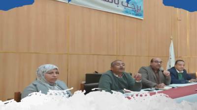 محمد عبد الله يجتمع بسكان مدينة سوهاج الجديدة لمناقشة مقترحاتهم ومطالبهم