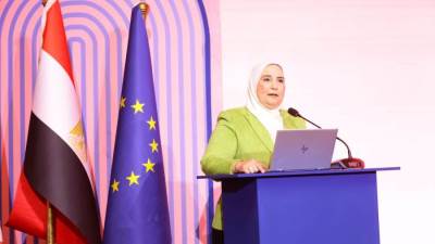 وزيرة التضامن الاجتماعي تفتتح منتدى قمة المرأة المصرية