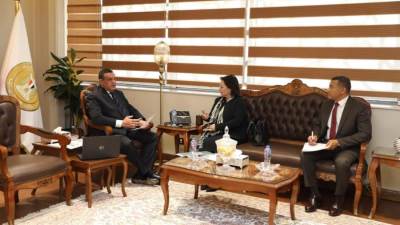 وزير التنمية المحلية يبحث مع الأمين العام للمجلس القومى للطفولة والأمومة
