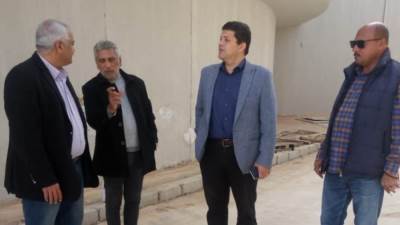 أحمد مصطفى يتفقد محطة تنقية مياه الشرب بالمنيا الجديدة