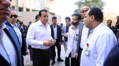 وزير الصحة يتفقد عدد من المستشفيات بمحافظتي القاهرة والشرقية