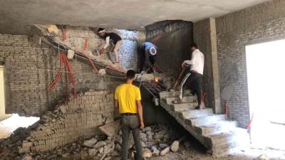 جهاز مدينة الشيخ زايد يشن عدة حملات لمواجهة مخالفات البناء والإشغالات والنباشين