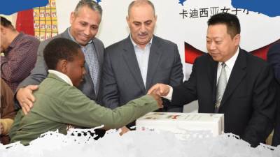 «انجل ييست» تنظم احتفالية مشاركة مجتمعية لطلاب إحدى المدارس المحيطة بالمصنع 