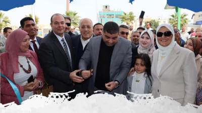 رئيس جهاز الشيخ زايد ووكيل «تموين الجيزة» يفتتحان معرض «أهلا رمضان» بالمدينة