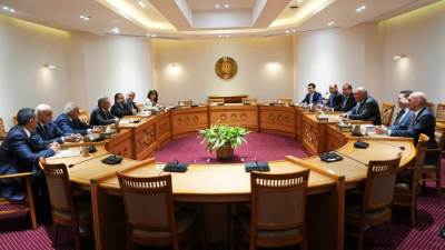 ‏‎وزير الخارجية يستقبل وفد غرفة التجارة الأمريكية بمصر