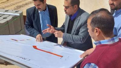 رئيس " جهاز العبور الجديدة " يتفقد مشروعات الطرق والمرافق