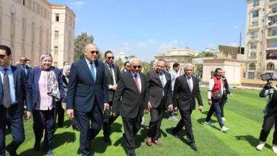 حجازي يتفقد جاهزية مدرسة الجمهورية الجديدة الرسمية الدولية "IPS" بمصر