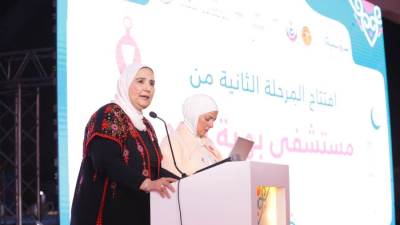 القباج تفتتح المرحلة الثانية من مستشفي بهية فرع الشيخ زايد