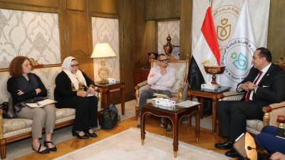 السبكي يبحث مع المدير القُطري لهيئة إنقاذ الطفولة تعزيز الدور الوطني للهيئة