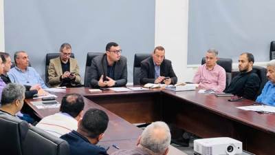 شريف الشربيني يجتمع بممثلي الشركات المسند لها أعمال بـ«جاردن سيتى الجديدة» لمتابعة المشروع