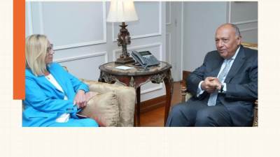 «بعد الخراب».. وزير الخارجية يستقبل كبيرة منسقي الأمم المتحدة للشئون الإنسانية وإعادة الإعمار في غزة