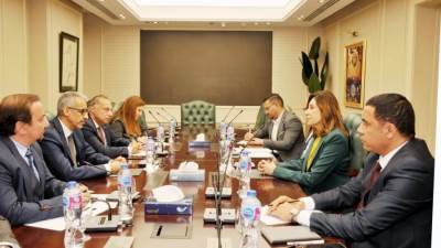 وزيرة الثقافة تستقبل المدير العام للمنظمة العربية للتربية والثقافة والعلوم