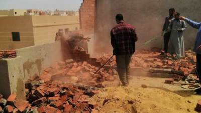 رضوان عبدالرشيد: حملات لإزالة مخالفات بناء وإشغالات بعدة مناطق بمدينة بدر