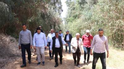 ياسر عبدالحليم يتفقد أعمال رفع كفاءة الطرق ومحطات معالجة الصرف الصحى والروافع