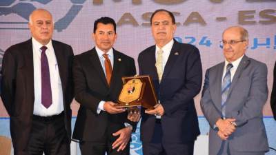 وزراء الشباب والرياضة المصري والفلسطيني واللبناني يشهدون افتتاح المؤتمر الدولي للثقافة الرياضية