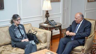 وزير الخارجية يستقبل المقررة الأممية الخاصة المعنية بحالة حقوق الإنسان