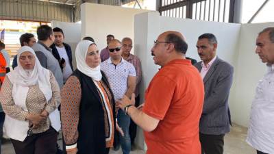 وزيرة التضامن الاجتماعي تتفقد سوق الأحمدية الحضاري بمحافظة أسوان