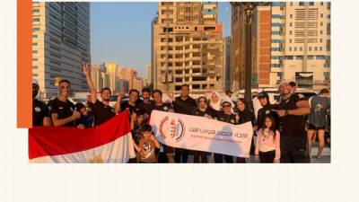 بعثة مصر تفوز بذهبية بطولة الشرق الأوسط «لقوارب التنين» في الشارقة 