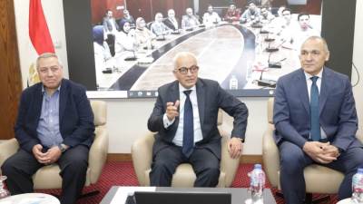 وزير التربية والتعليم يستقبل الطلاب المشاركين فى المسابقة العالمية "أيسف"