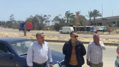 جهاز دمياط الجديدة يقود حملات إزالة إشغالات ومخالفات بناء بالمدينة
