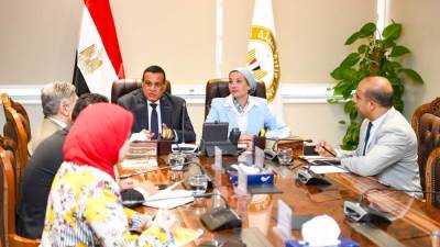وزيرا البيئة والتنمية المحلية يتابعان تنفيذ مشروعات البنية الأساسية لمنظومة إدارة المخلفات البلدية الصلبة