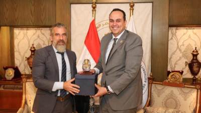 السبكي يبحث تعزيز التعاون مع ممثل منظمة الأمم المتحدة للطفولة يونيسف