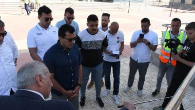 وزير الشباب والرياضة يتفقد معسكر نزل الشباب بمدينة الطور