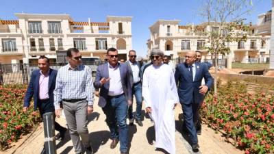 وزير الإسكان بسلطنة عمان والوفد المرافق له يزورون مشروعات العاصمة الإدارية الجديدة
