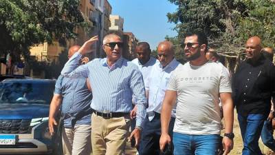 المهندس أمين غنيم يقوم بزيارة مفاجئة لمدينتى 6 أكتوبر وحدائق أكتوبر