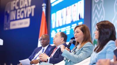 وزيرة التخطيط والتنمية الاقتصادية تشارك في مؤتمر مؤسسة  التمويل الدولية