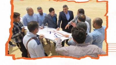 «بهجات وفتحي» يتابعان مع «إسماعيل» مشروعات المرافق بالمناطق الجاري توفيق وضعها بالعبور الجديدة