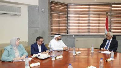 وزير التربية والتعليم يستقبل الأمين العام للمدرسة الرقمية