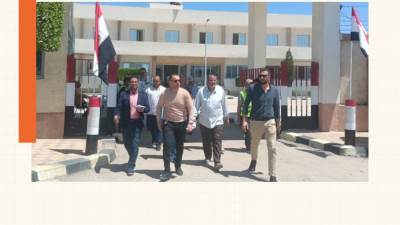 «خلف الله» يتفقد أعمال رفع كفاءة محطة مياه الشرب بدمياط الجديدة